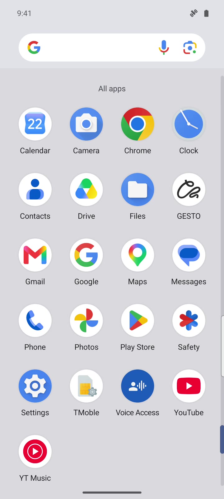 Find it in the app drawer